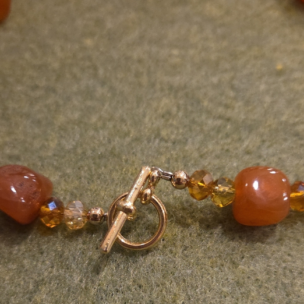 Handmade Stone Necklace - Picture 4 of 5